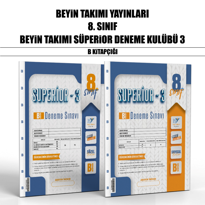 BTAKIMI 08.SINIF SUPERIOR DNM KLB SY/SZ 3-B -25-26